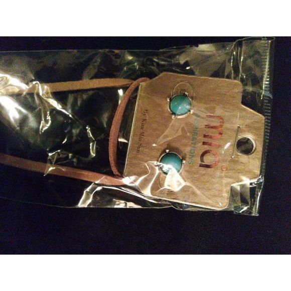 Mia Inspirations Turquoise Cross Boho Jewelry Set - Picture 3 of 6